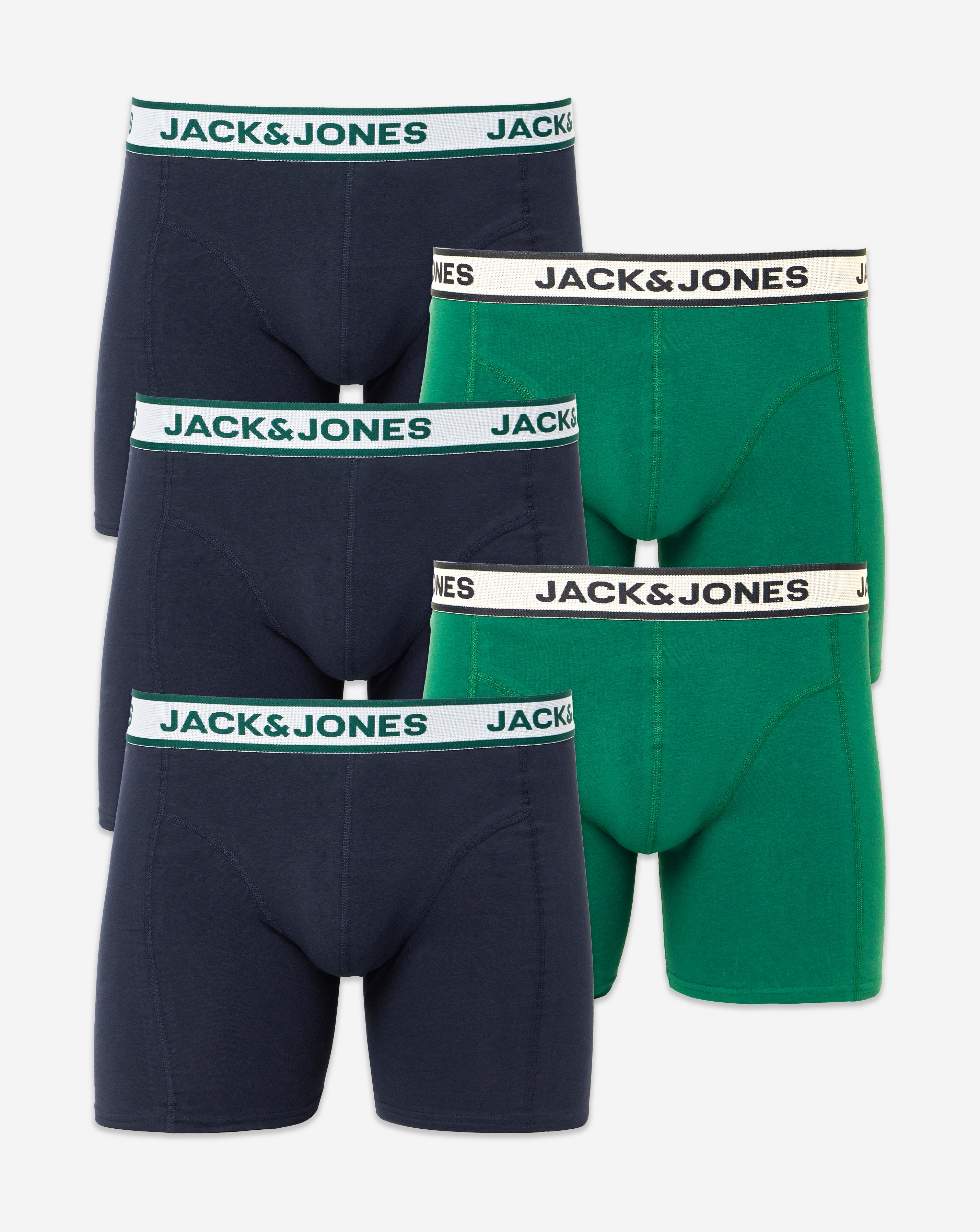 Jack & Jones Nolan Logo Boxers 5 Pack