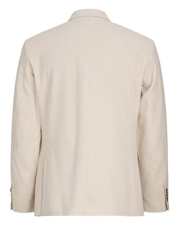 Jack & Jones Premium Martin Linen Blend Suit Jacket - Natural