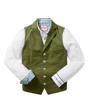 Joe Browns Exceptional Everyday Cotton Waistcoat - Green