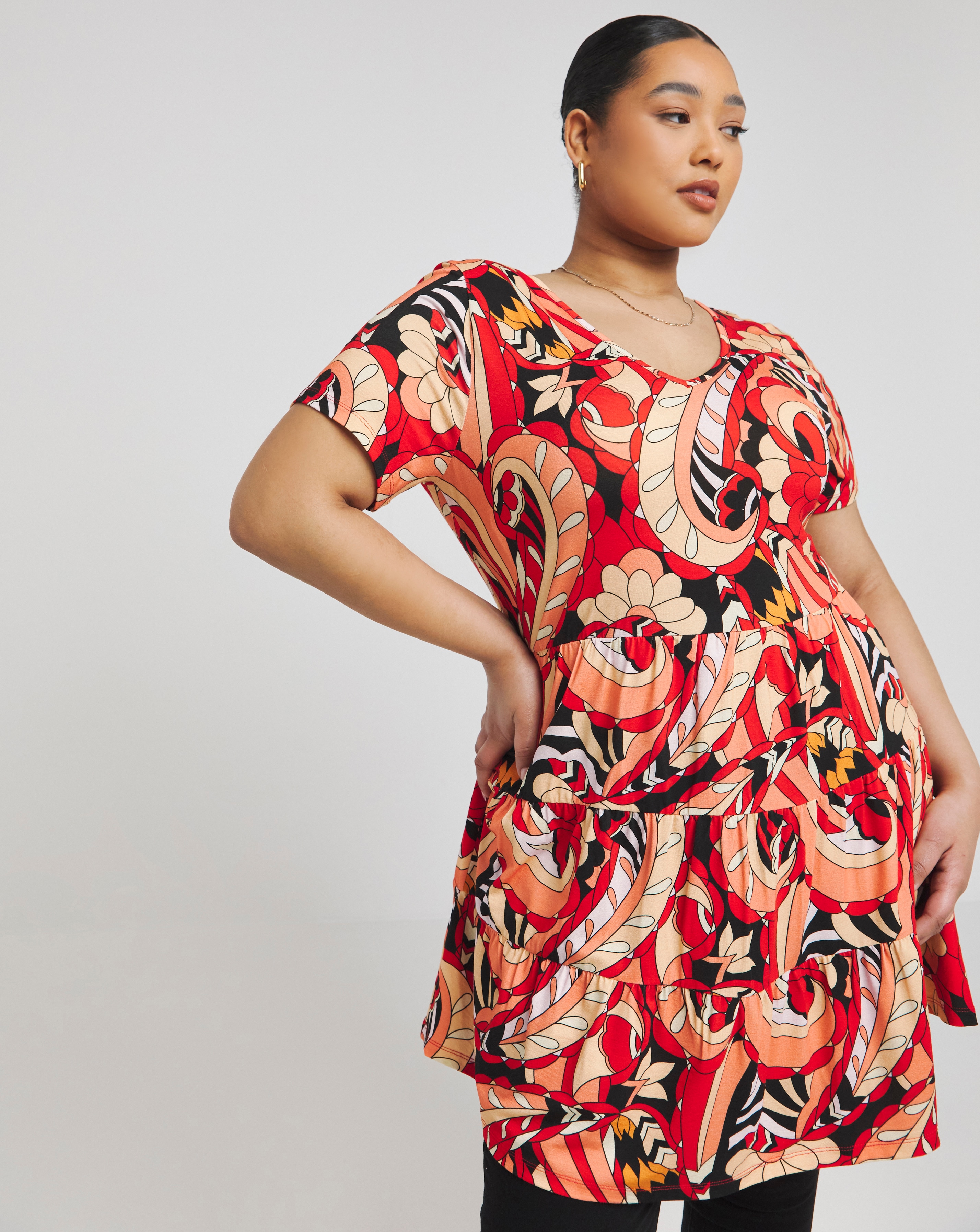 Joe Browns Pop of Colour Jersey Tunic