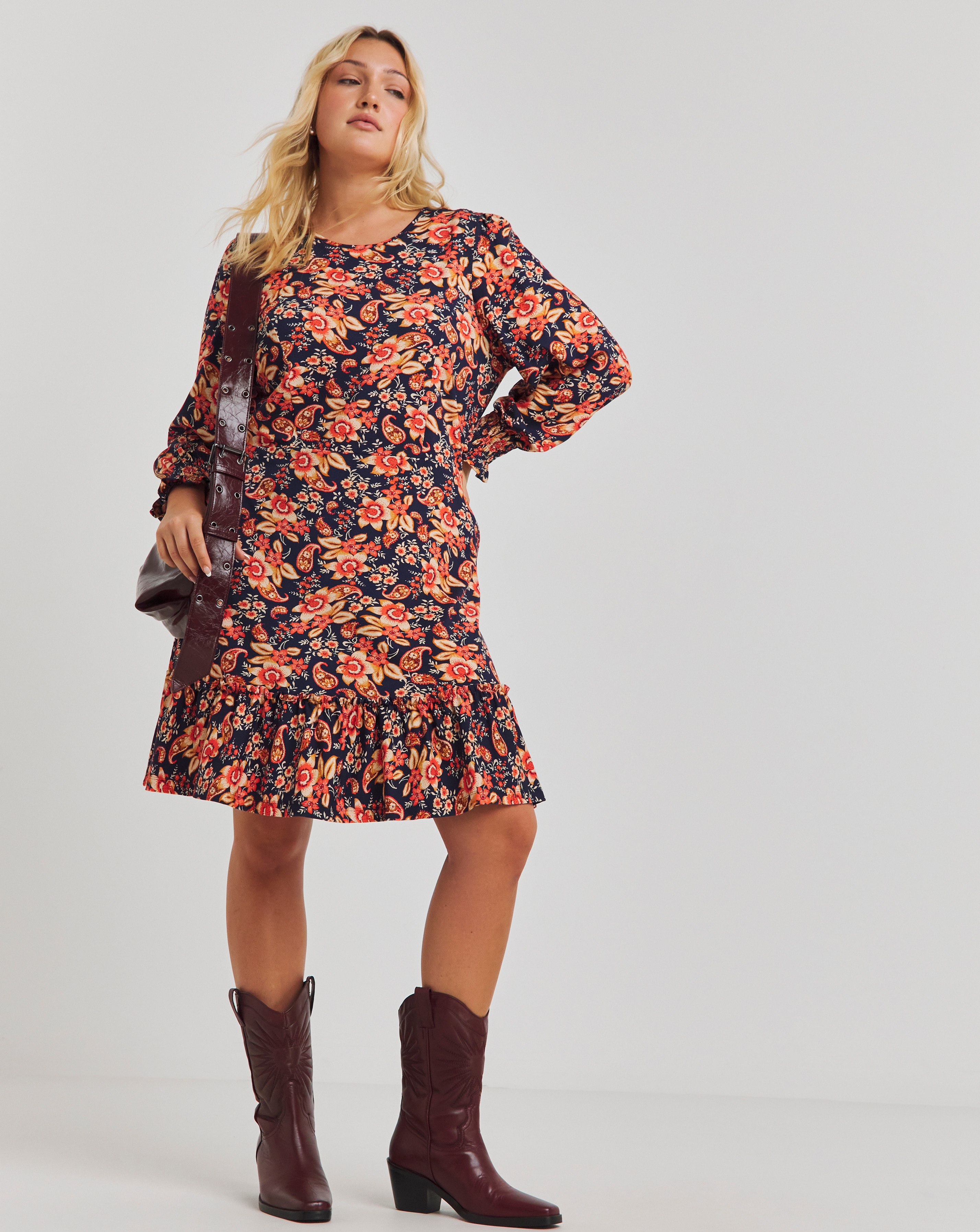 Joe Browns Elle Printed Jersey Dress