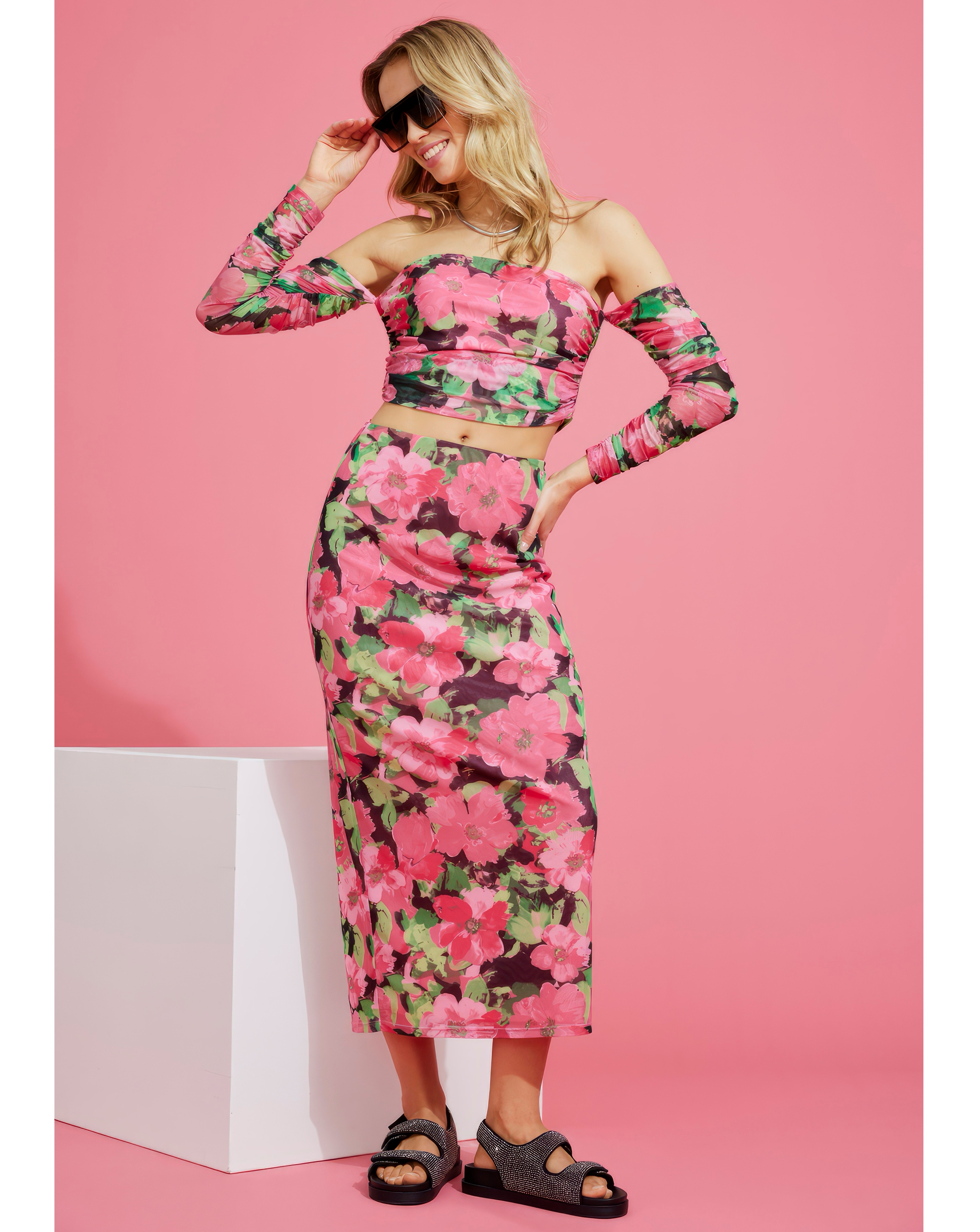 Only Minnie Glitter Sandals D Fit