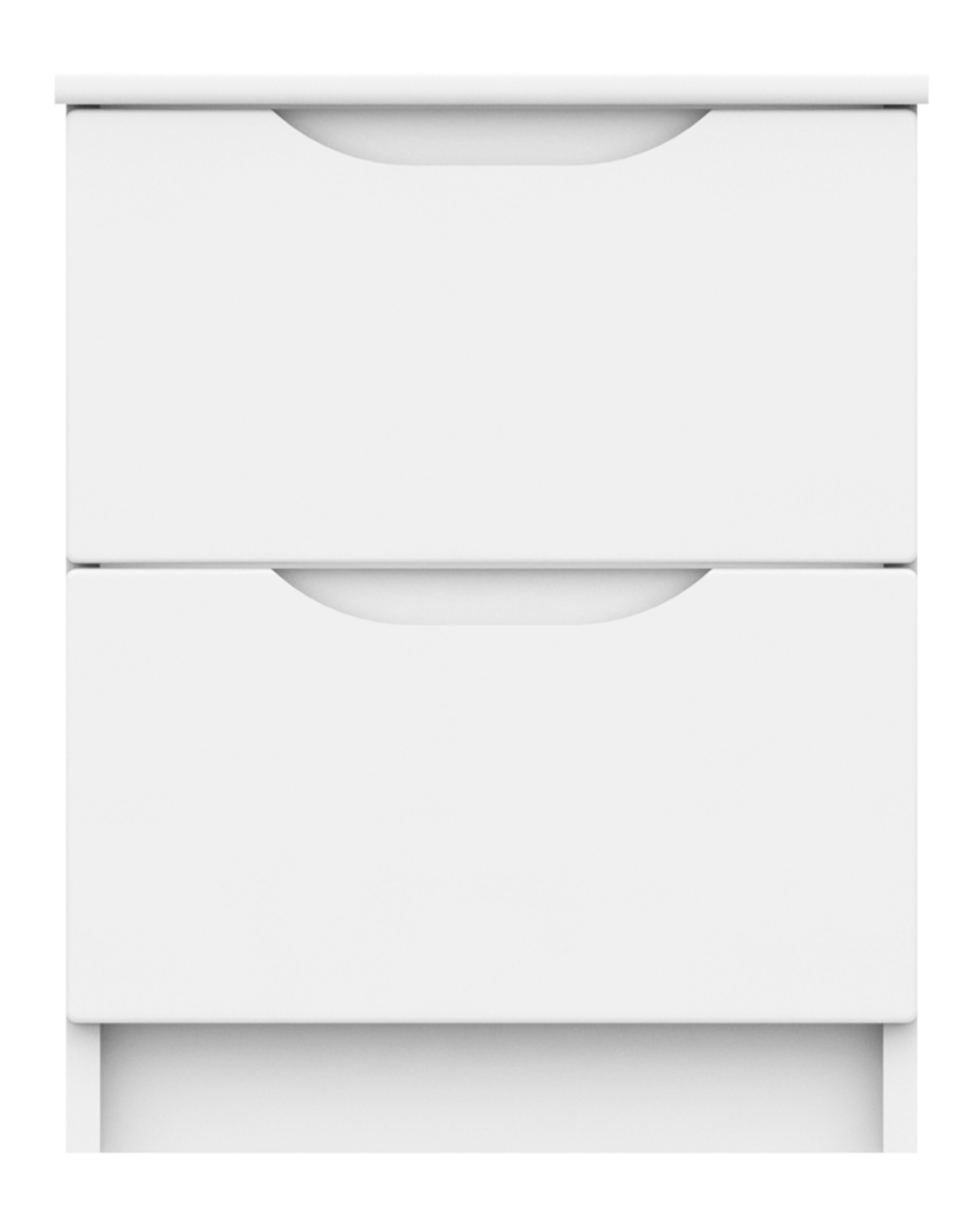 Sorrento Assembled 2 Drawer Bedside