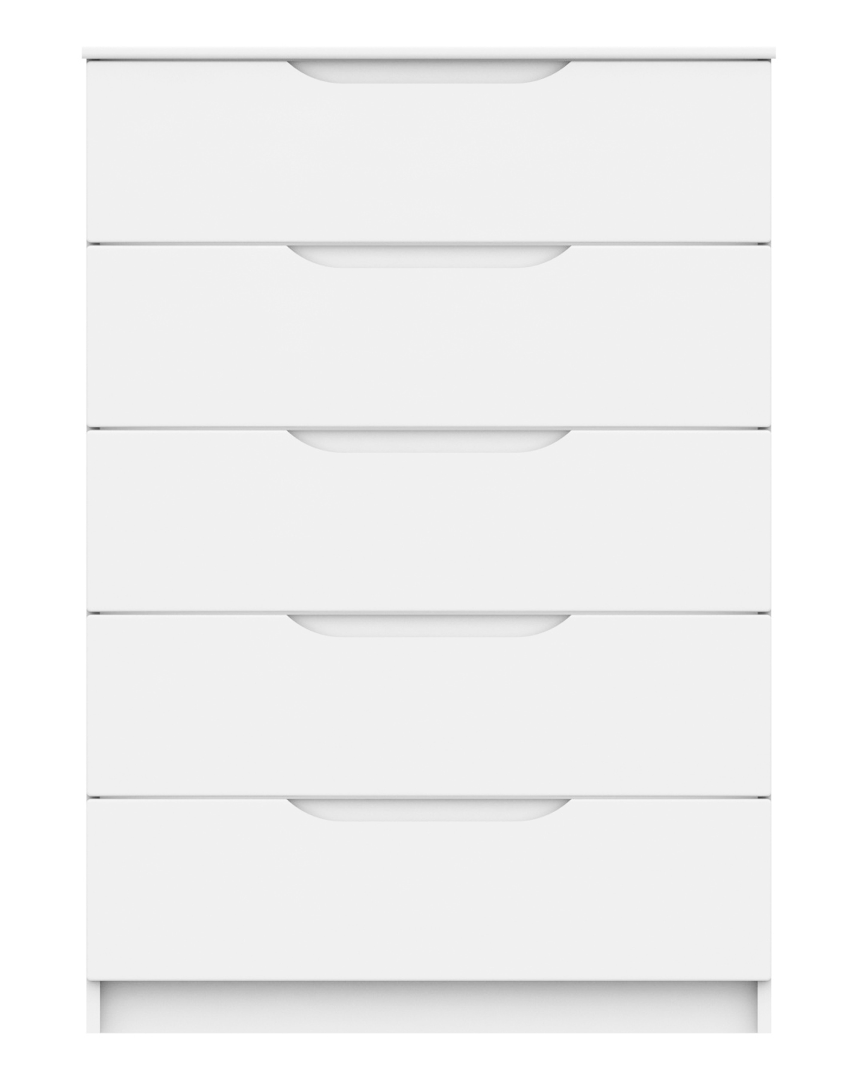 Sorrento Assembled 5 Drawer Wide Chest