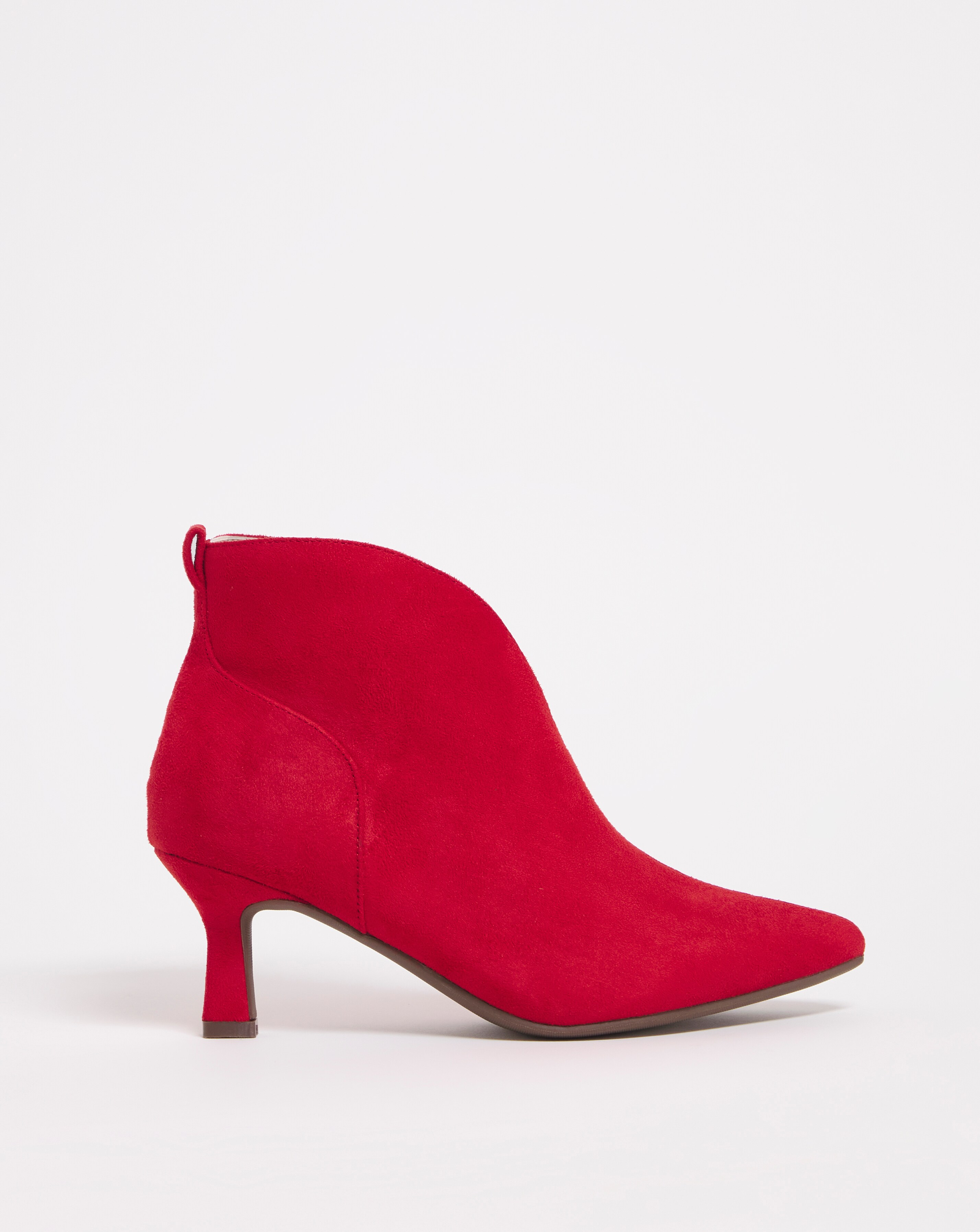 Kitten Heel Shoe Boot EEE Fit Fashion World