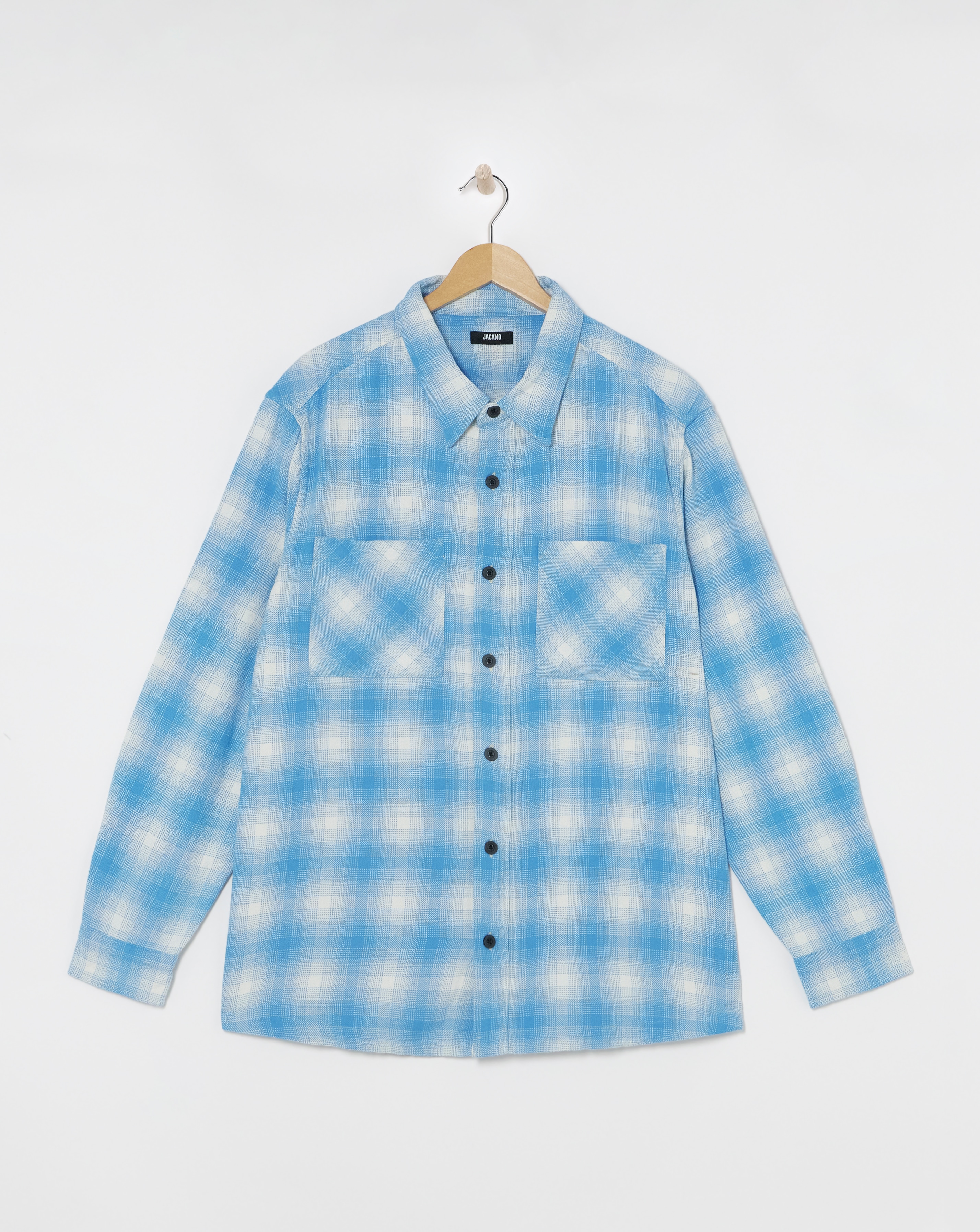 Double Pocket Flannel Check Shirt