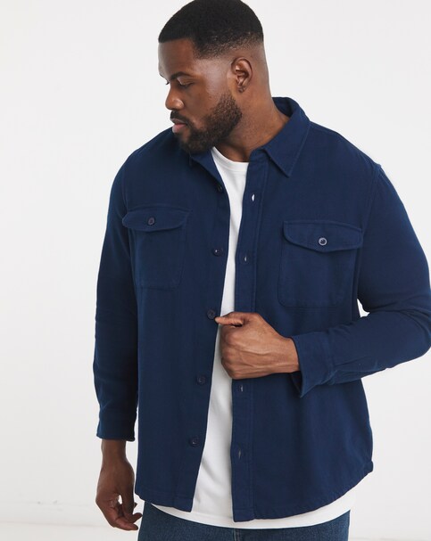 Double Pocket Flannel Shirt