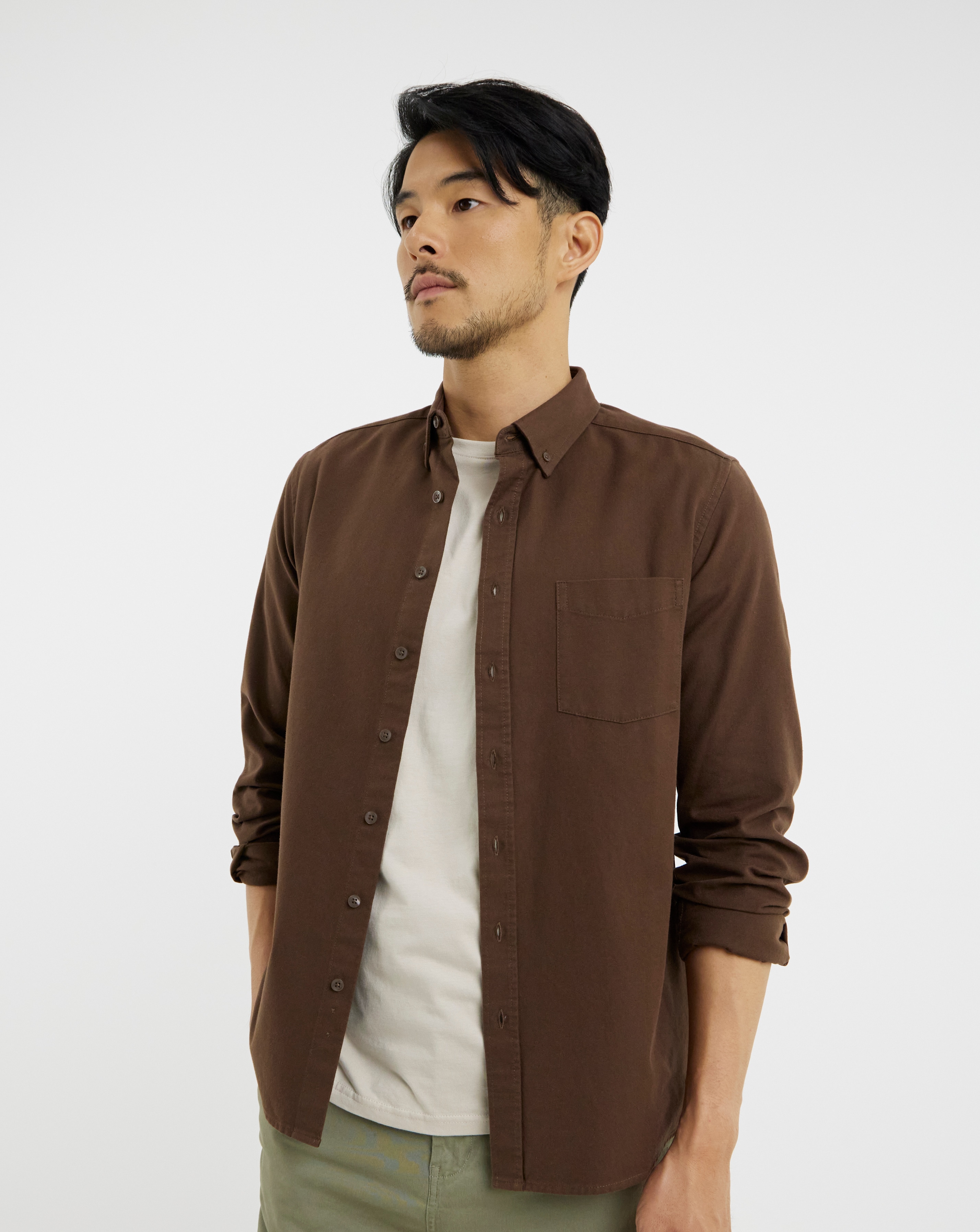 Long Sleeve Oxford Shirt