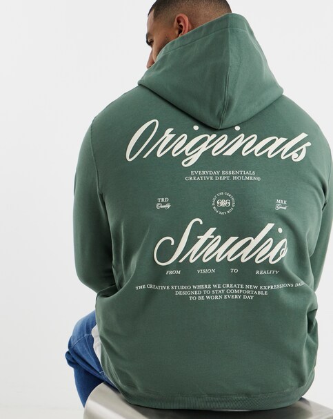 New In - Jack & Jones Norrebro Hoodie - Green