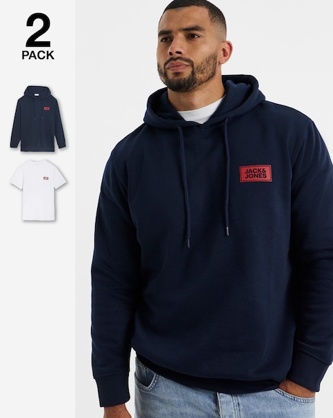 New In - Jack & Jones Hoodie and T-Shirt 2-Pack