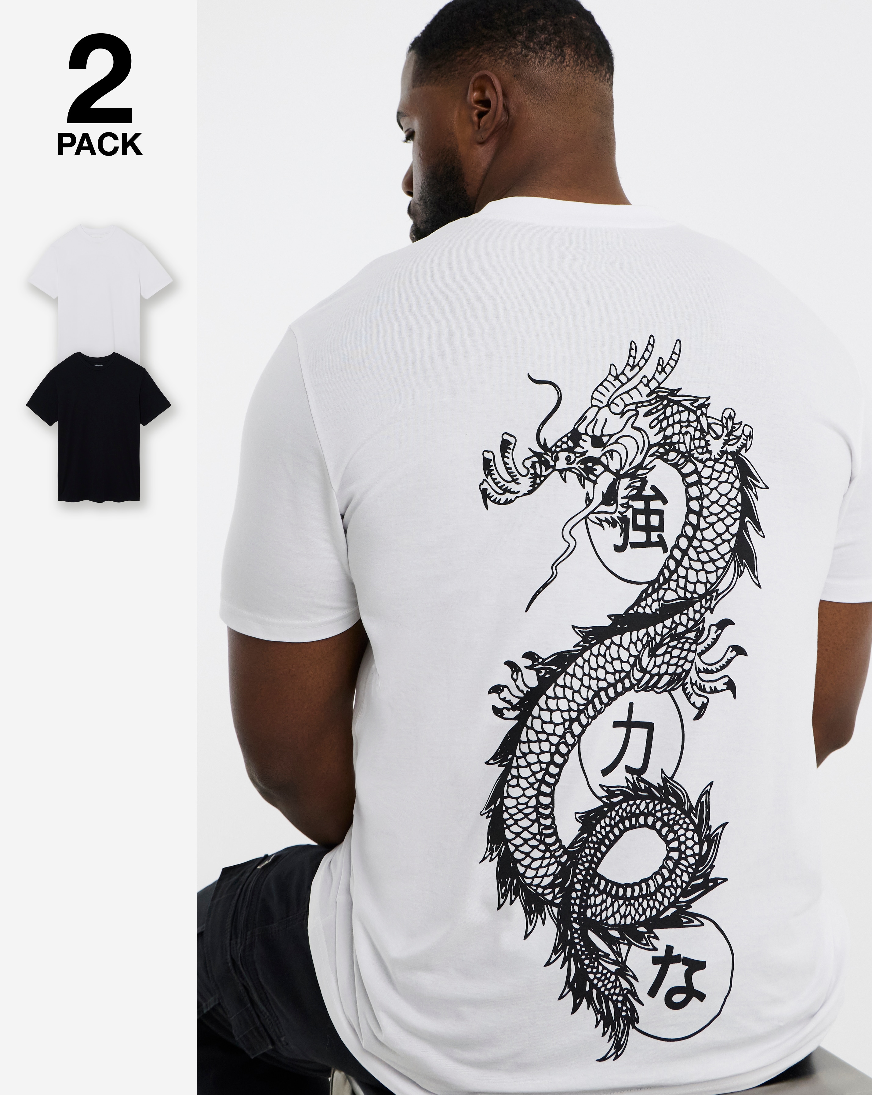 Jack & Jones Fred T-Shirt 2 Pack