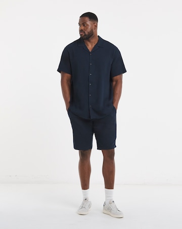 Jack & Jones Global Waffle Resort Shirt and Short Set