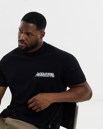 Jack & Jones Cassis Sketch Back Print Tee