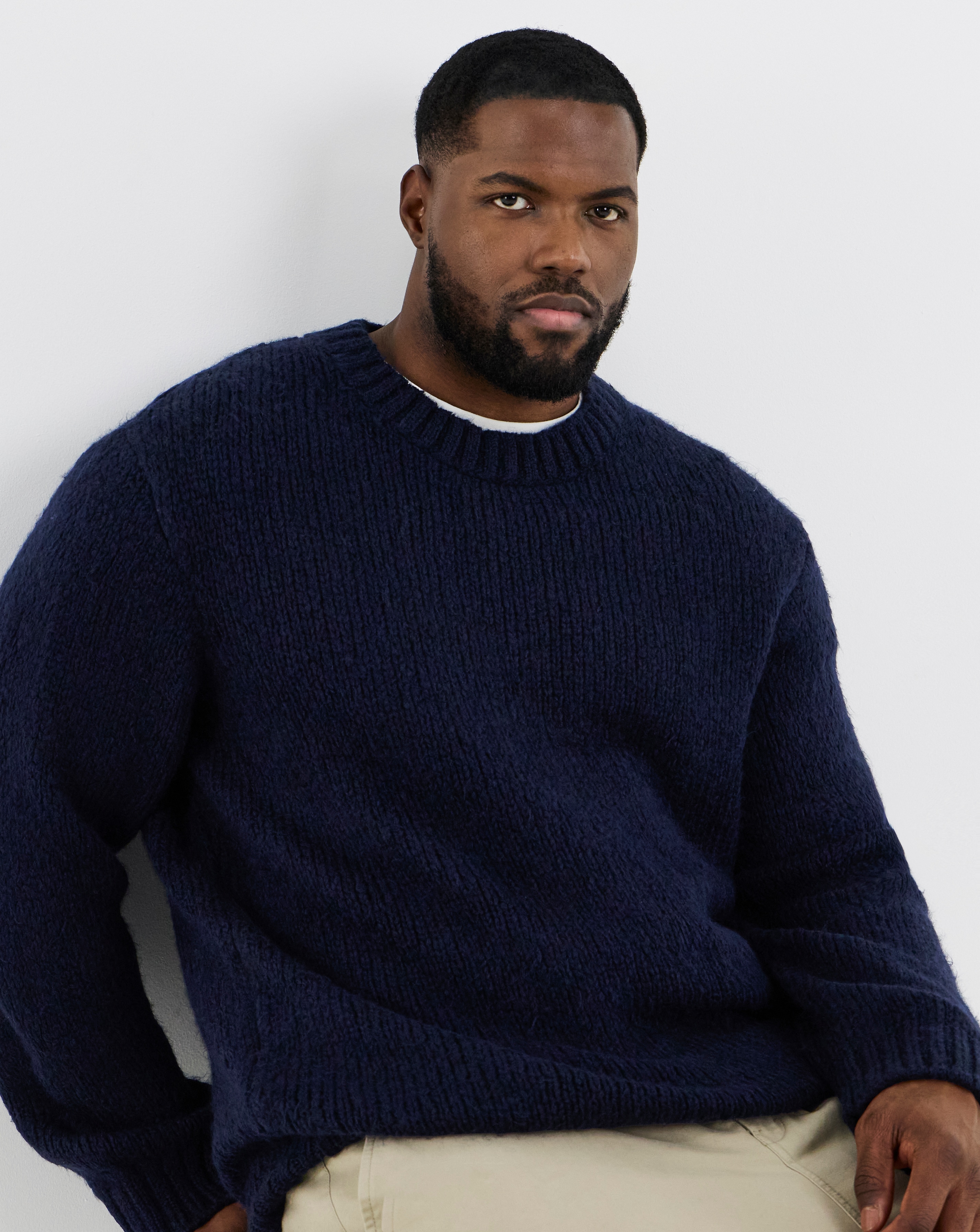Jack & Jones Knit Jumper - Navy