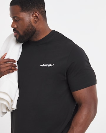 Jack & Jones Back Graphic T-Shirt 3 Pack - Multi