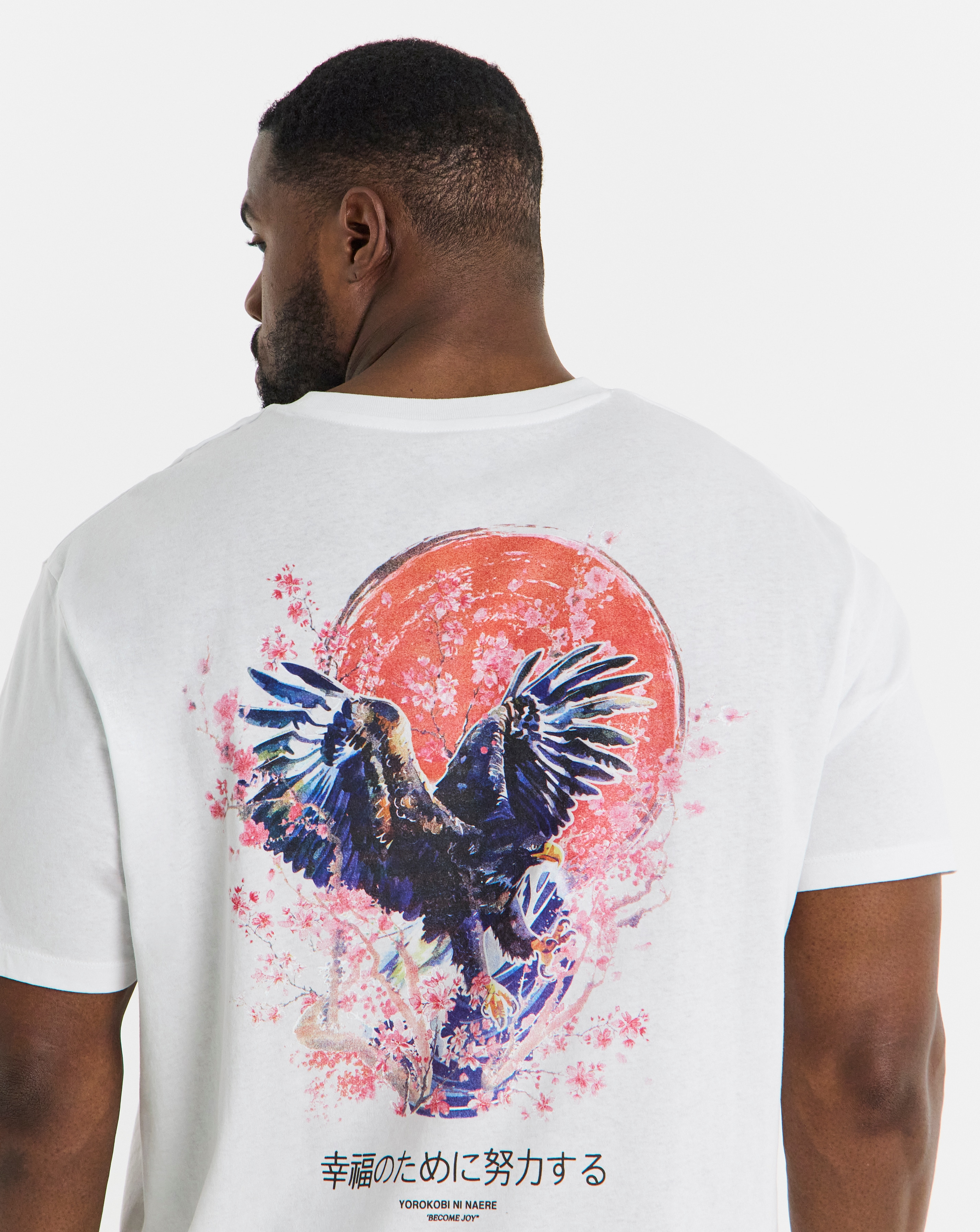 Jack & Jones Back Graphic Eagle T-Shirt
