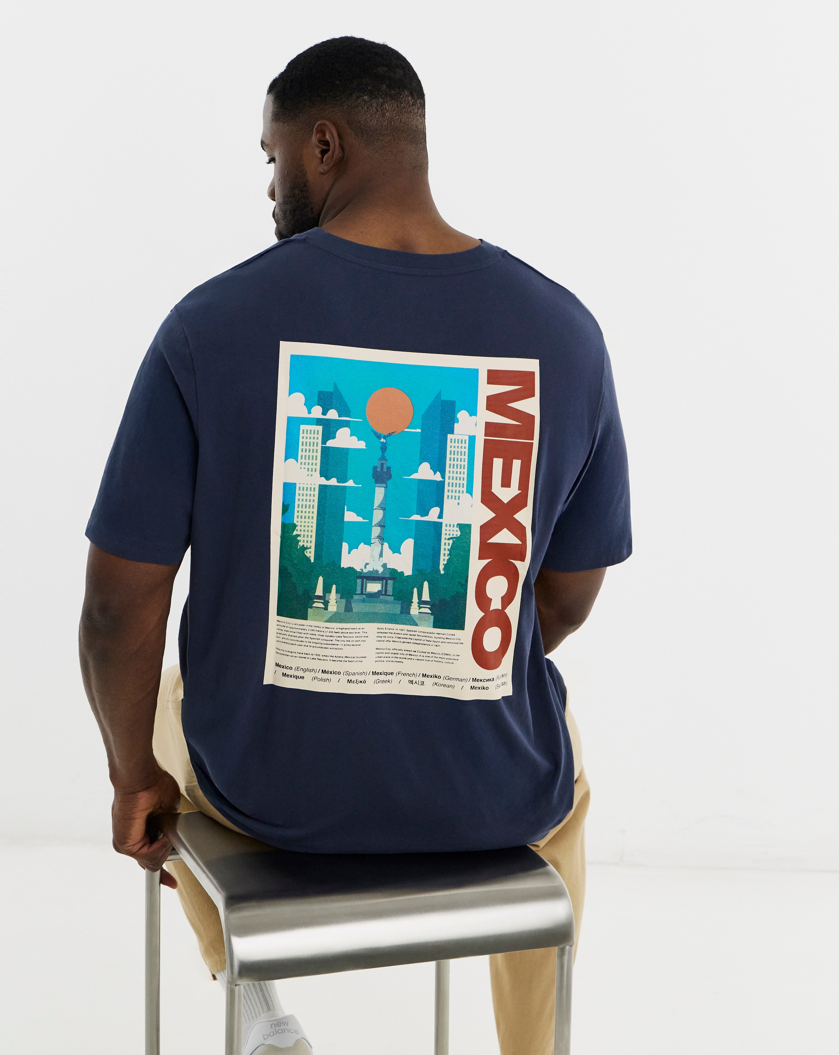 Jack & Jones Back Graphic Mexico T-Shirt