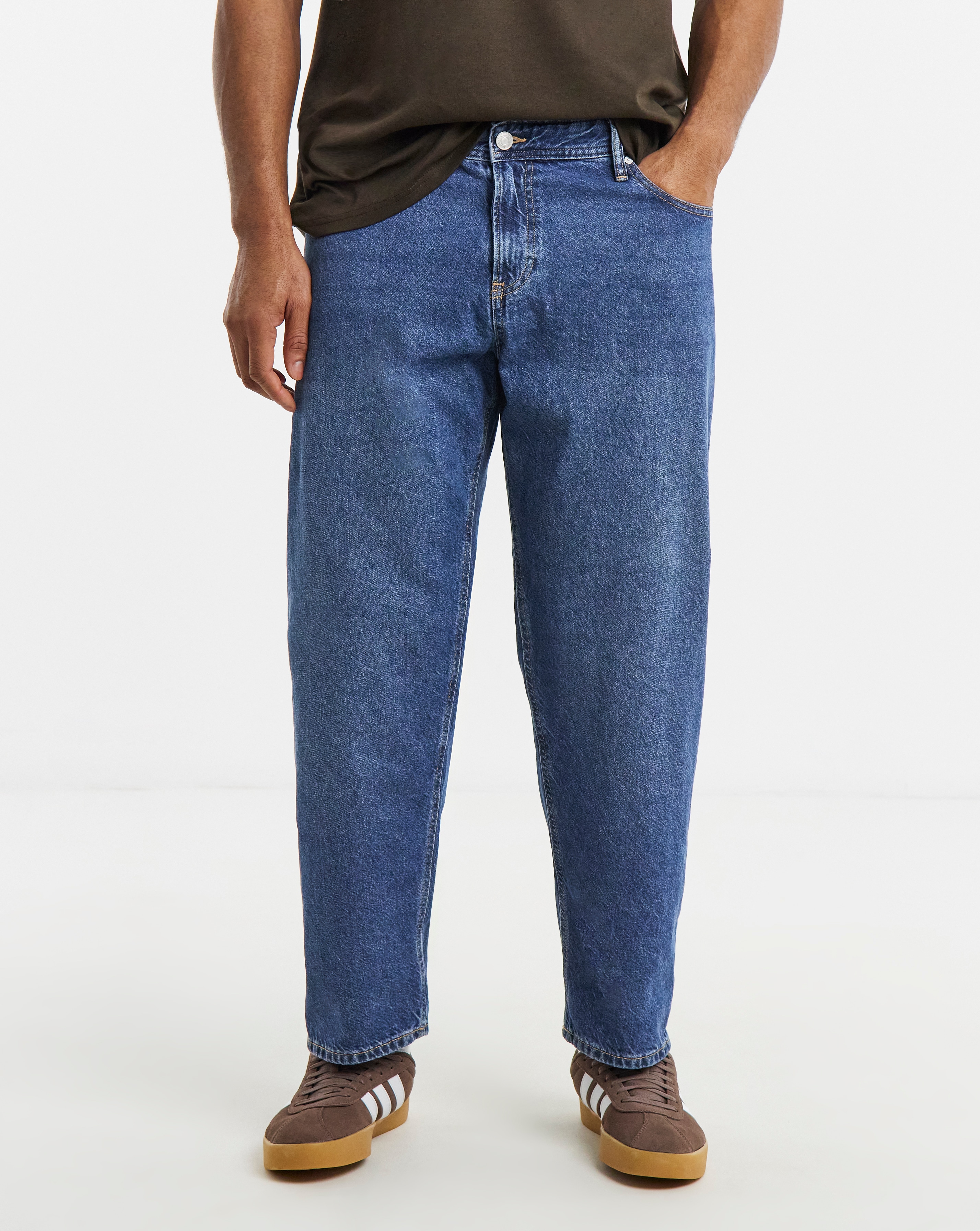 Jack & Jones Chris Loose Fit Jean - Blue