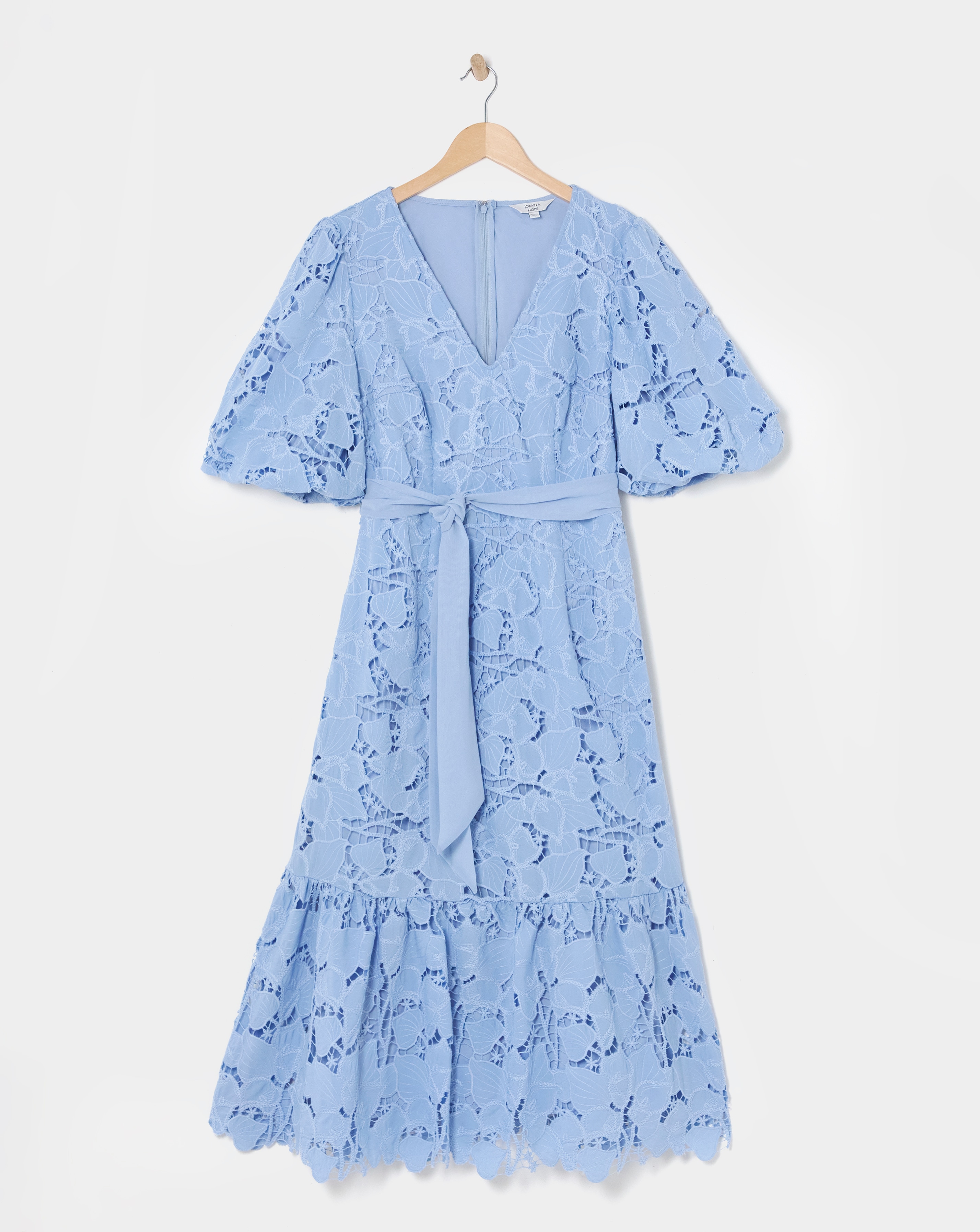 Joanna Hope Blouson Sleeve Lace Dress