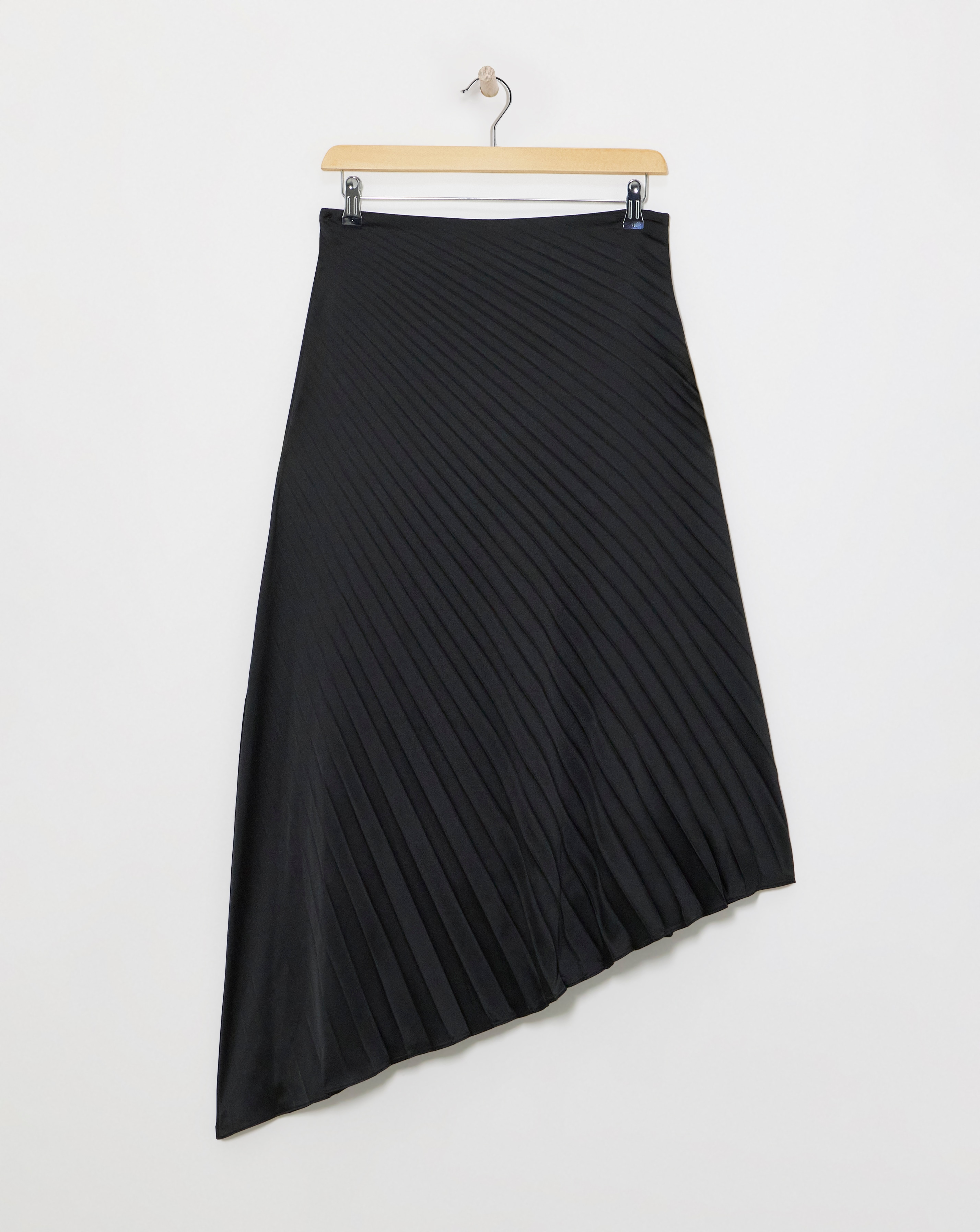 Joanna Hope Asymmetrical Pleated Skirt