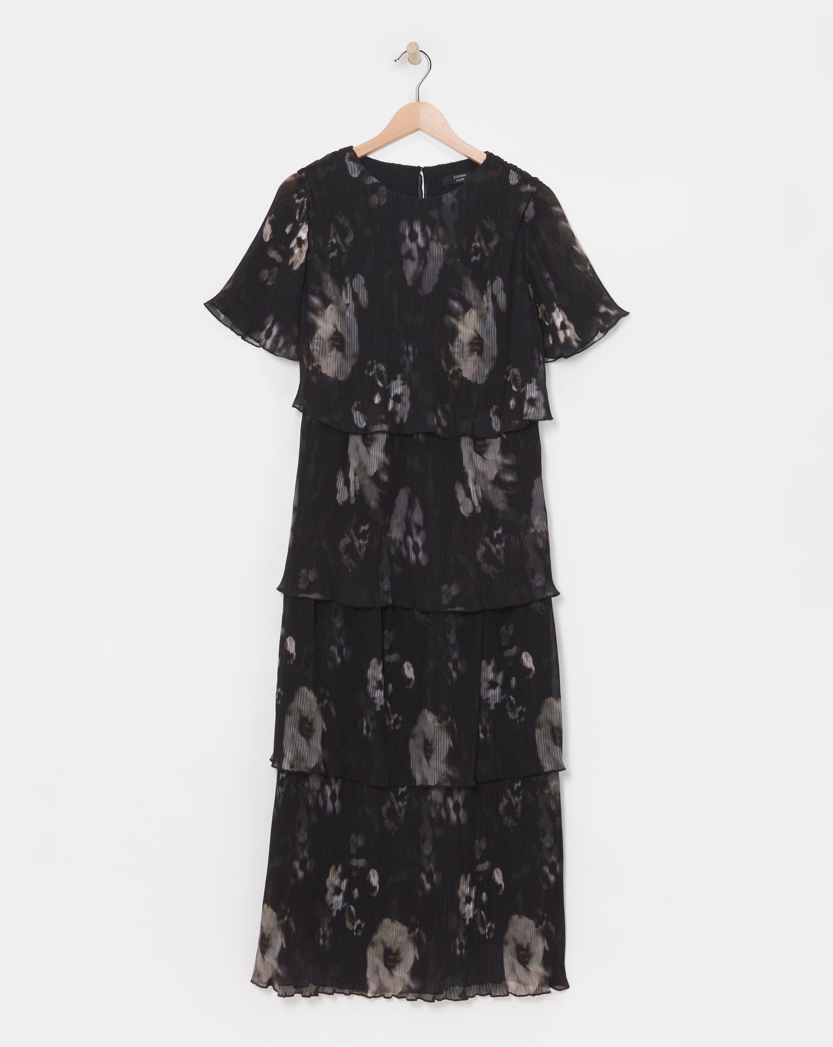 Joanna Hope Tiered Pleated Dress