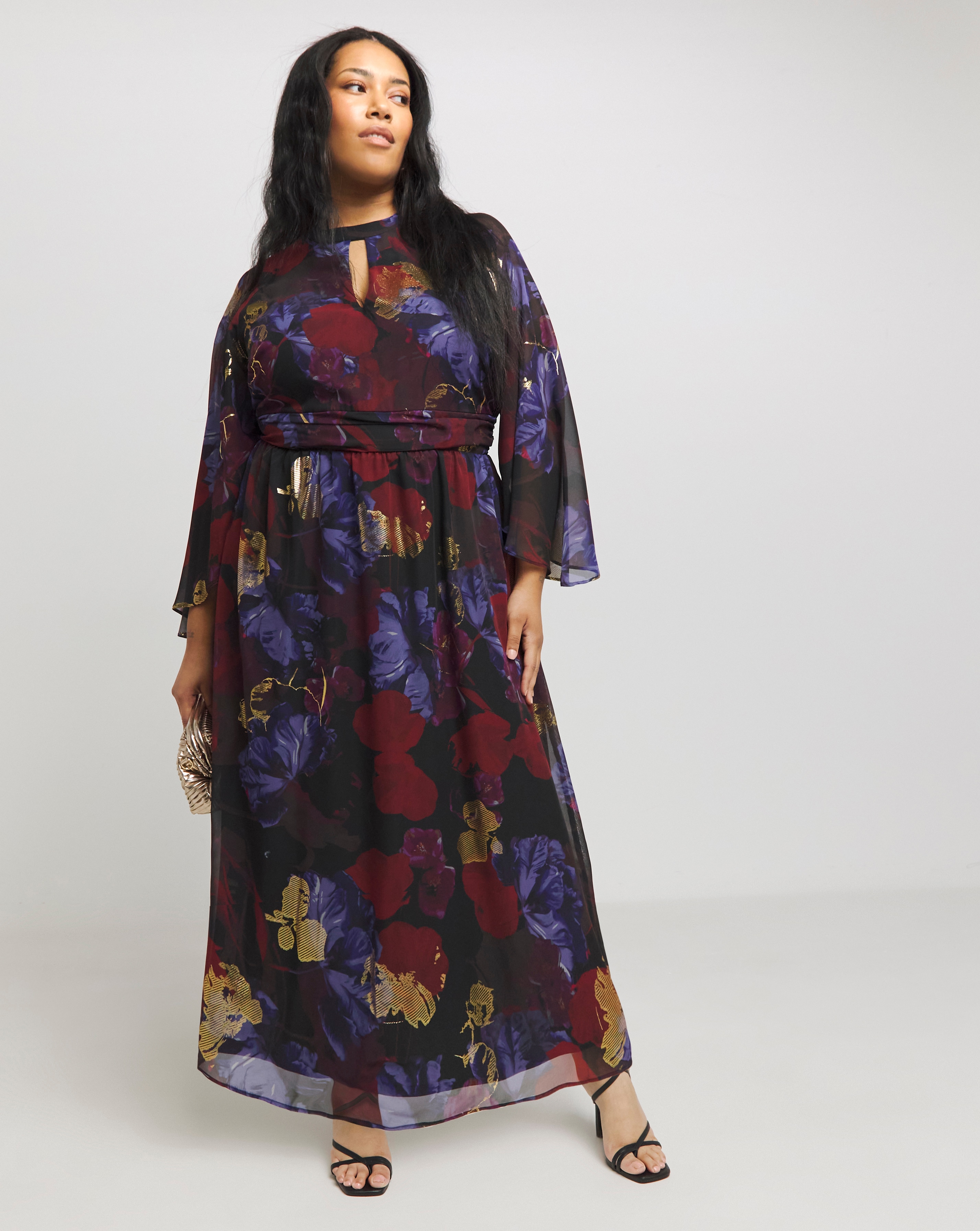 Joanna Hope Printed Maxi Dress