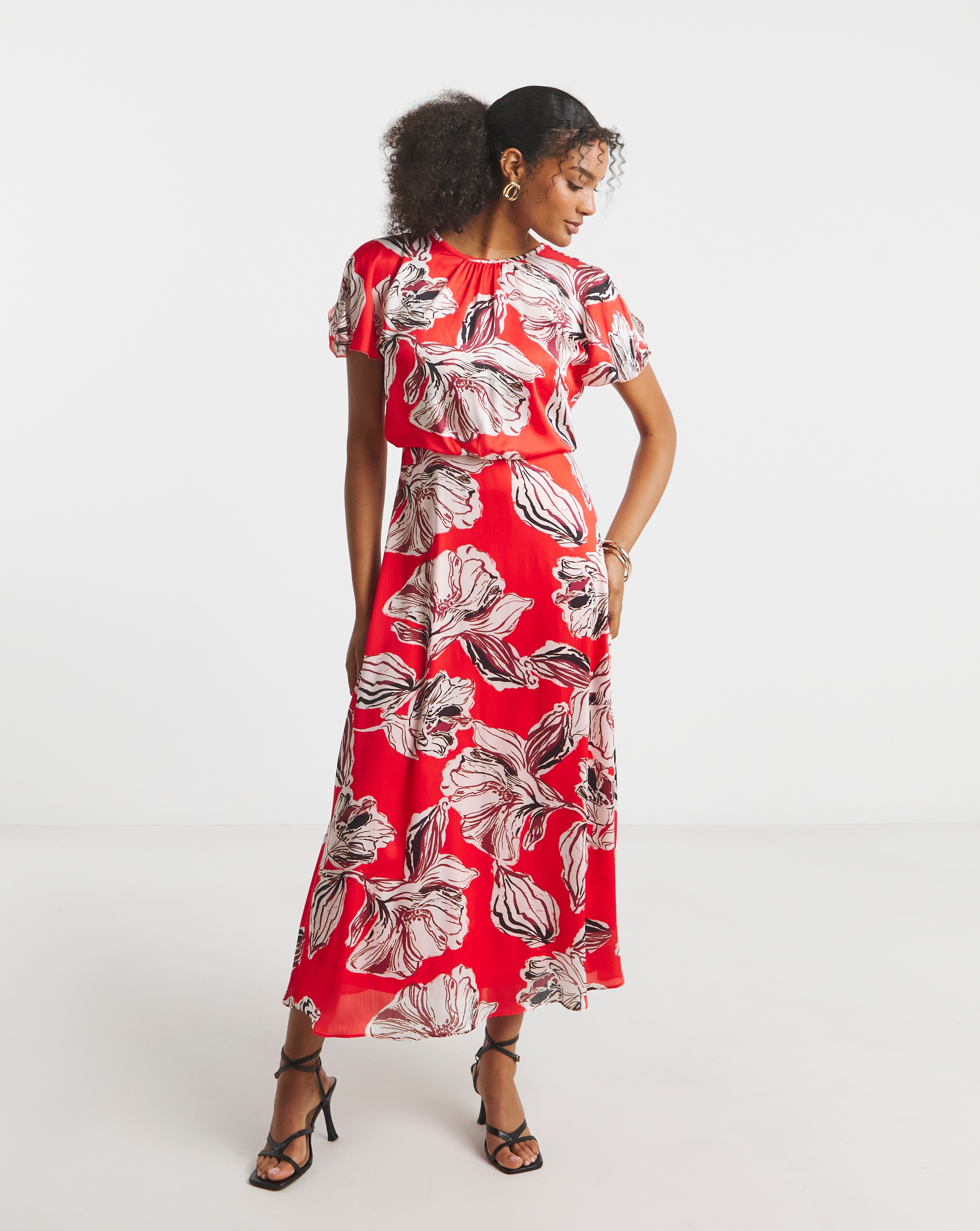 Joanna Hope Split Sleeve Dress