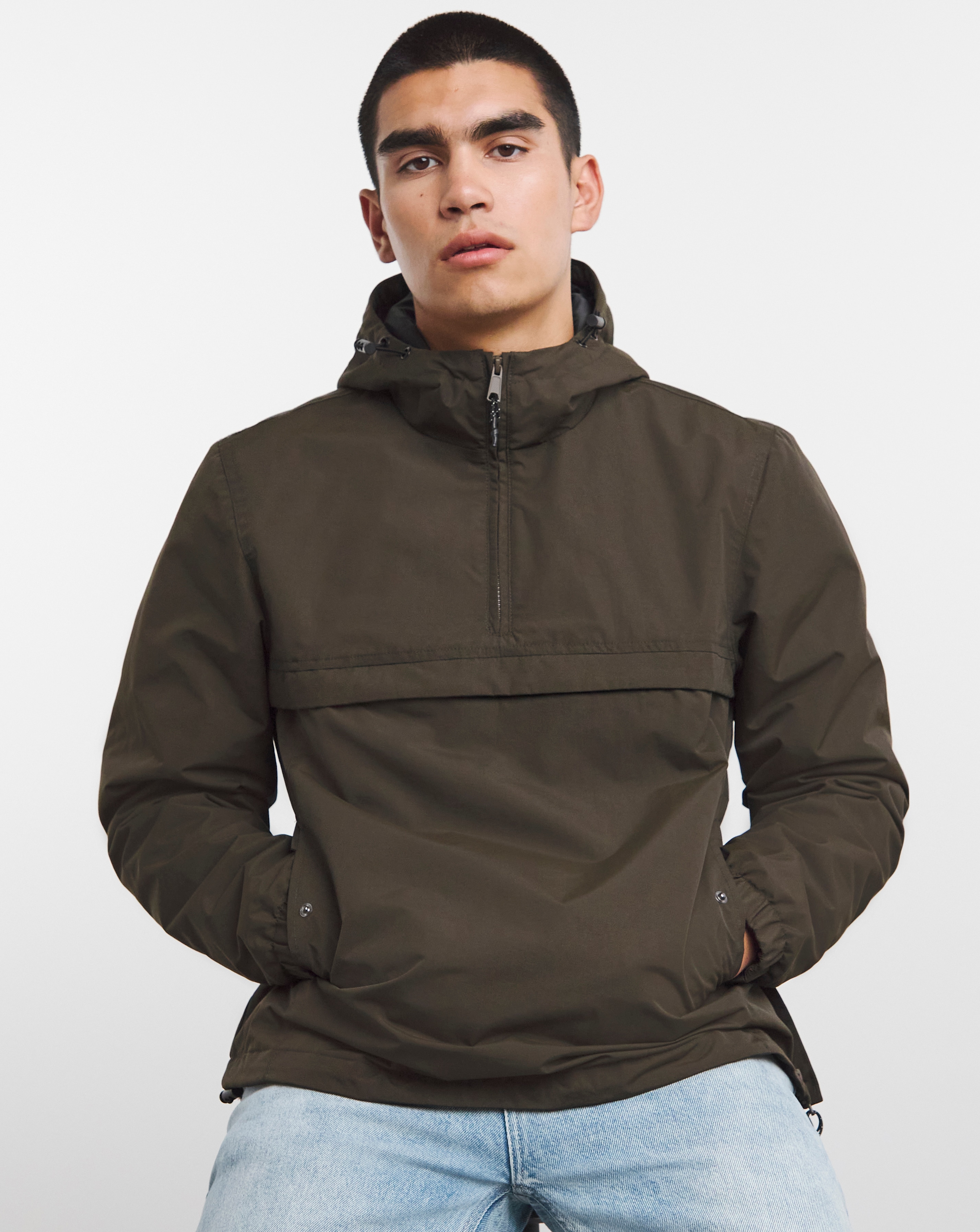 Brown Lightweight Overhead Jacket