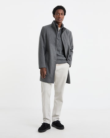 Funnel Neck Coat