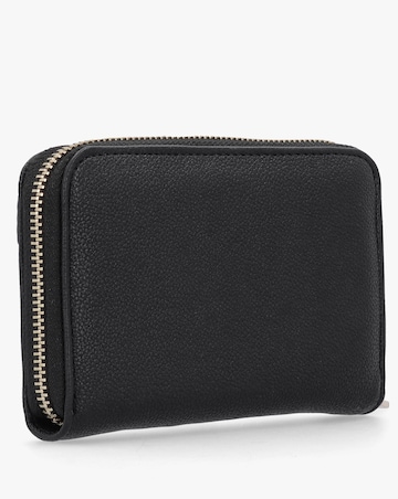 Guess Ali Black Zip Around Wallet