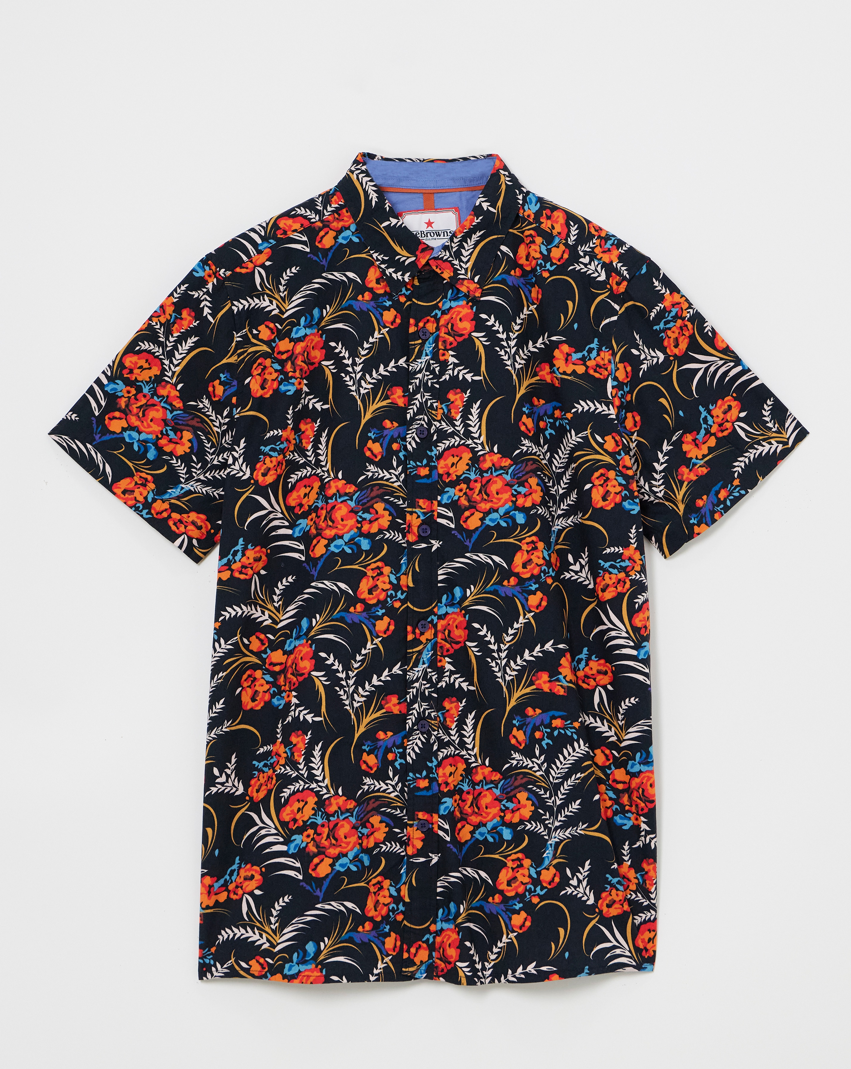 Joe Browns Fiery Fun Floral Shirt Long