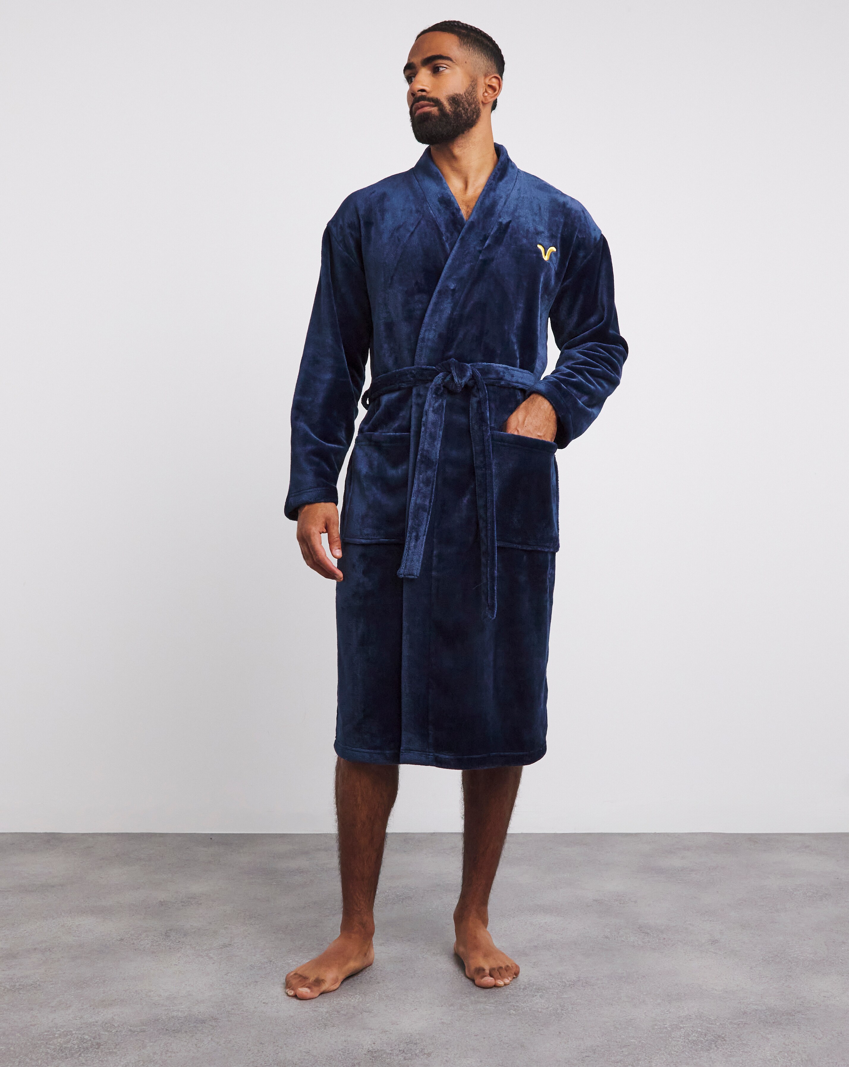 VOI FLEECE DRESSING GOWN