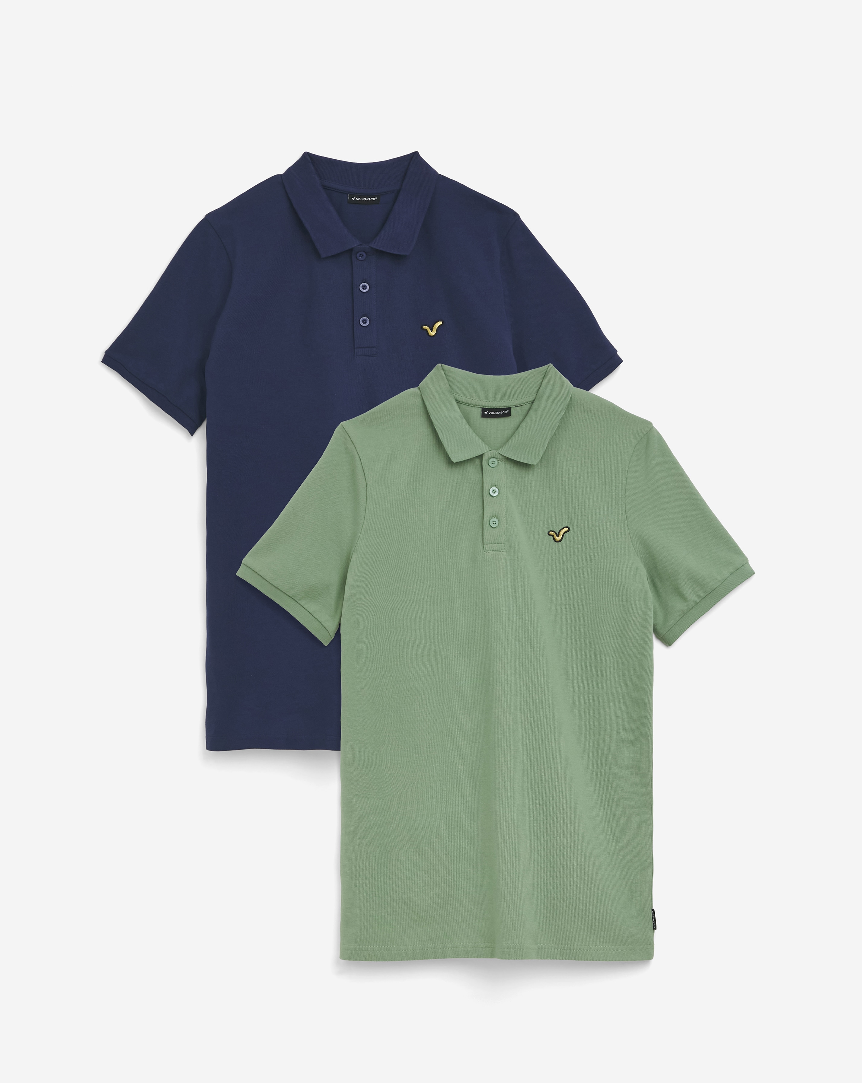 Voi Storm 2 Pack Polo Long Length