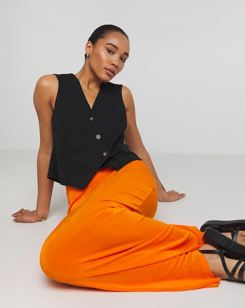 Slinky Maxi Skirt