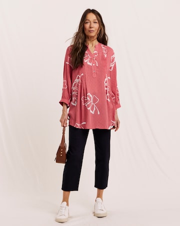 Julipa Petite Pintuck Dobby Tunic