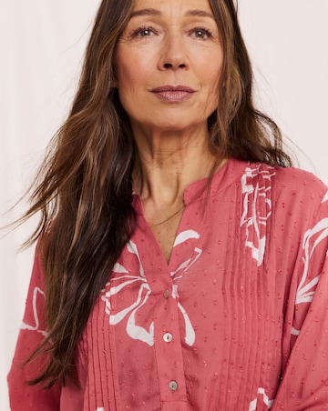Julipa Petite Pintuck Dobby Tunic