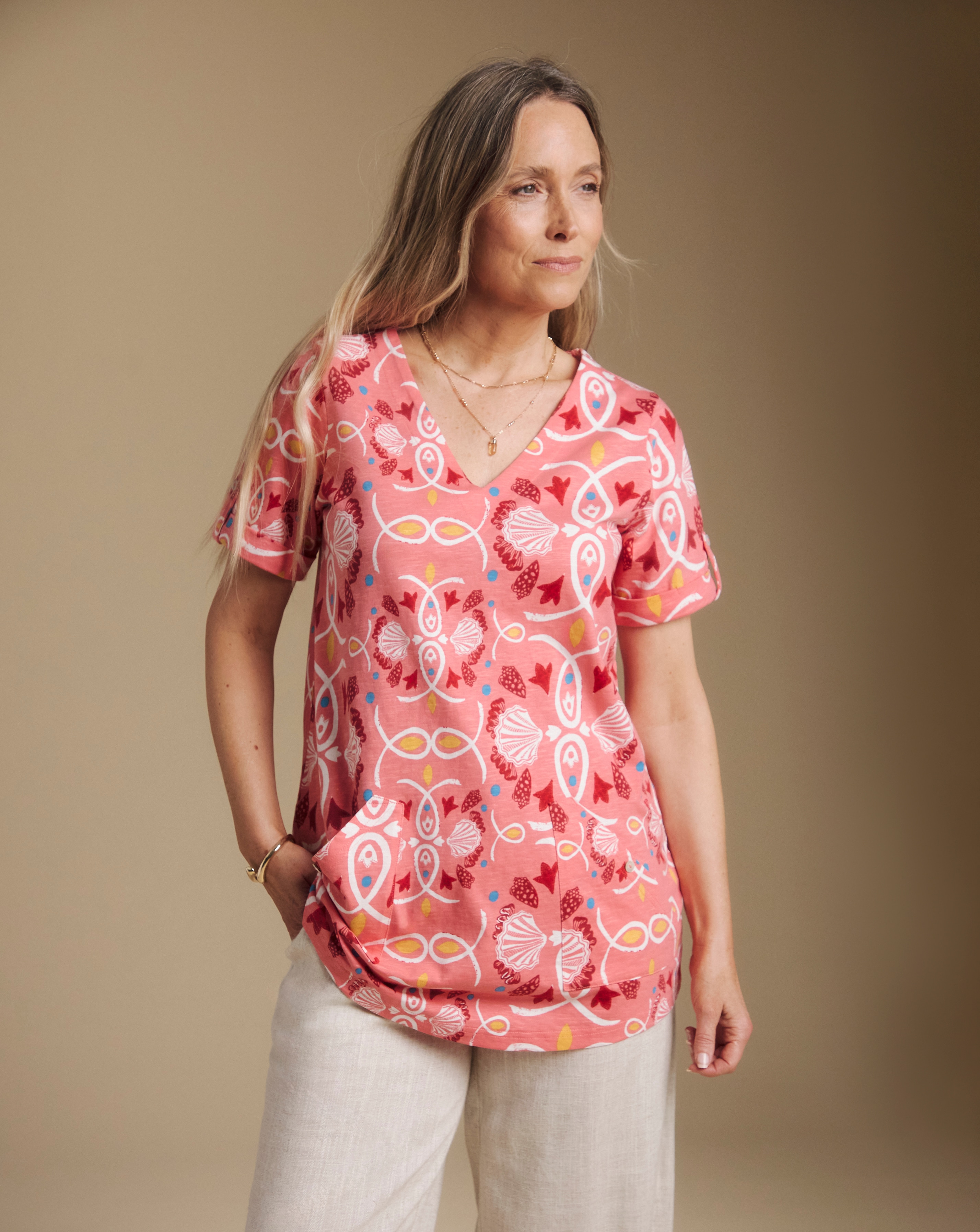 New In - Julipa Cotton Pocket Tunic