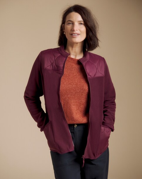 New In - Julipa Zip Through Pocket Fleece