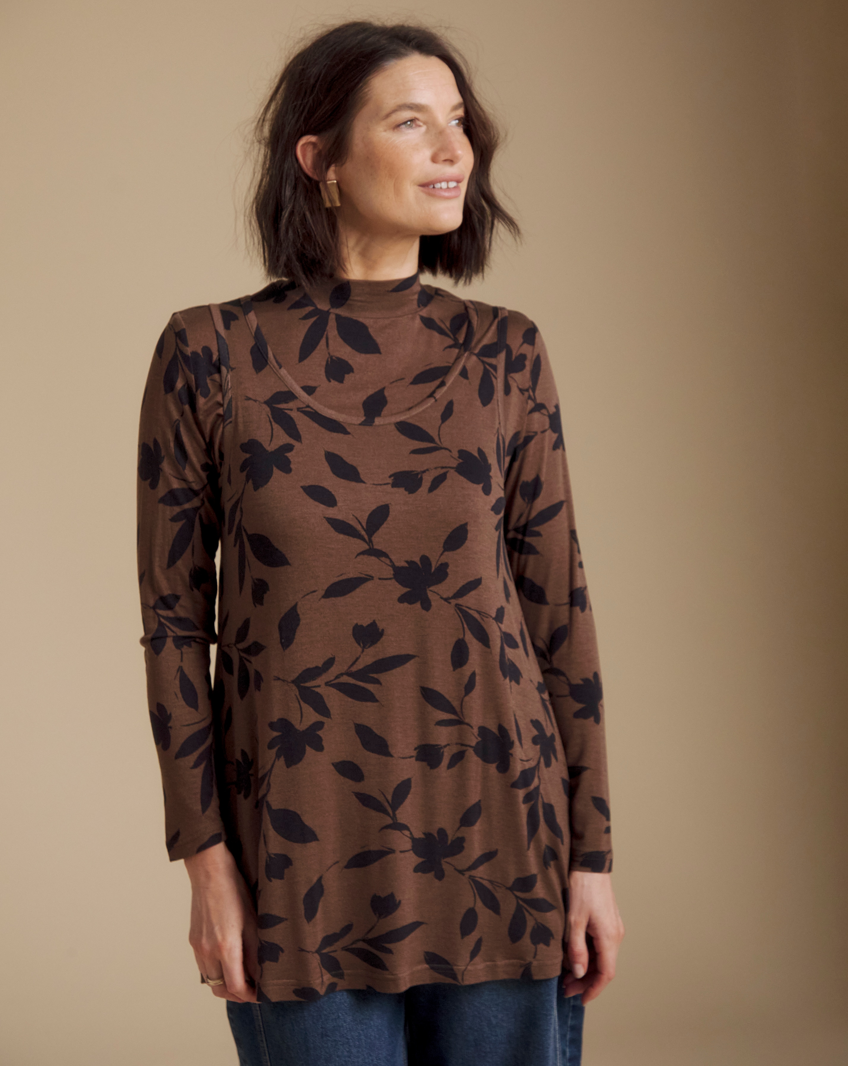 Julipa 2 in 1 Swing Jersey Top and Tunic