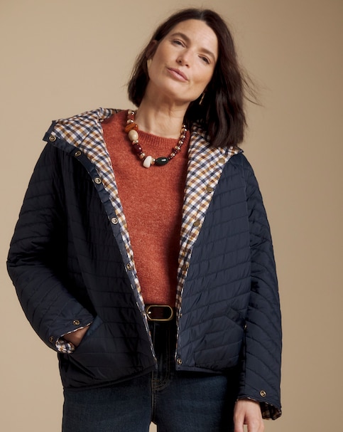New In - Julipa Reversible Printed Padded Coat