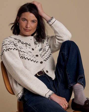Julipa Fairisle Knitted Cardigan