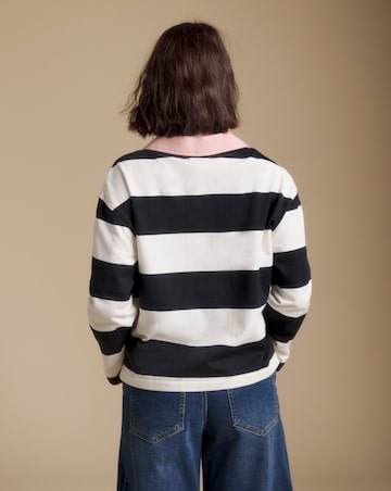 Julipa Petite Contrast Rugby Shirt