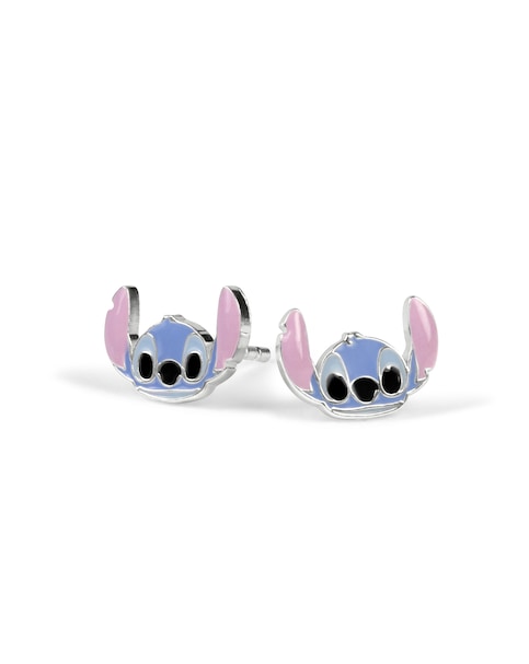 Stitch Enamel Stud Earrings