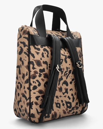 Fiorelli Effie Webbed Leopard Backpack