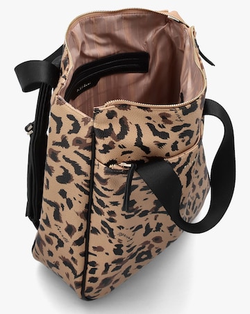 Fiorelli Effie Webbed Leopard Backpack