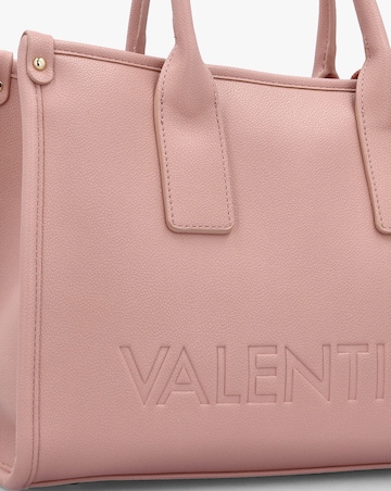 Valentino Bags Foxy Pink Debossed Logo Shopper Bag