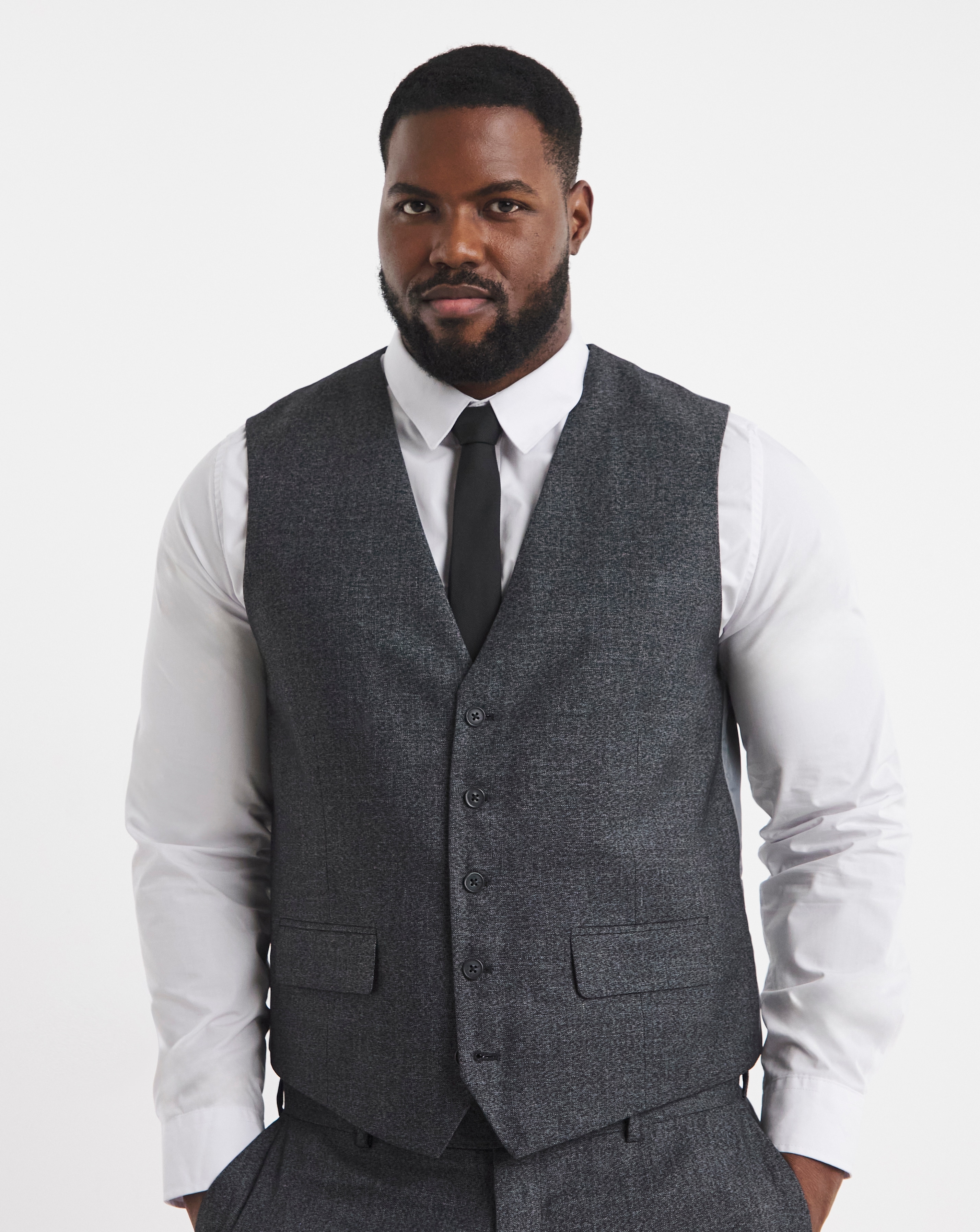 Regular Fit Stretch Waistcoat