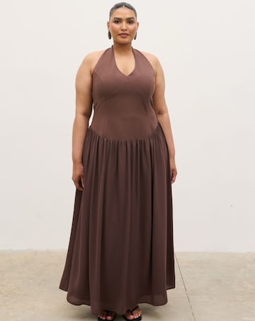 Pretty Lavish Isadora Drop Waist Maxi Dress