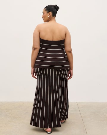 Pretty Lavish Pixie Stripe Midaxi Dress