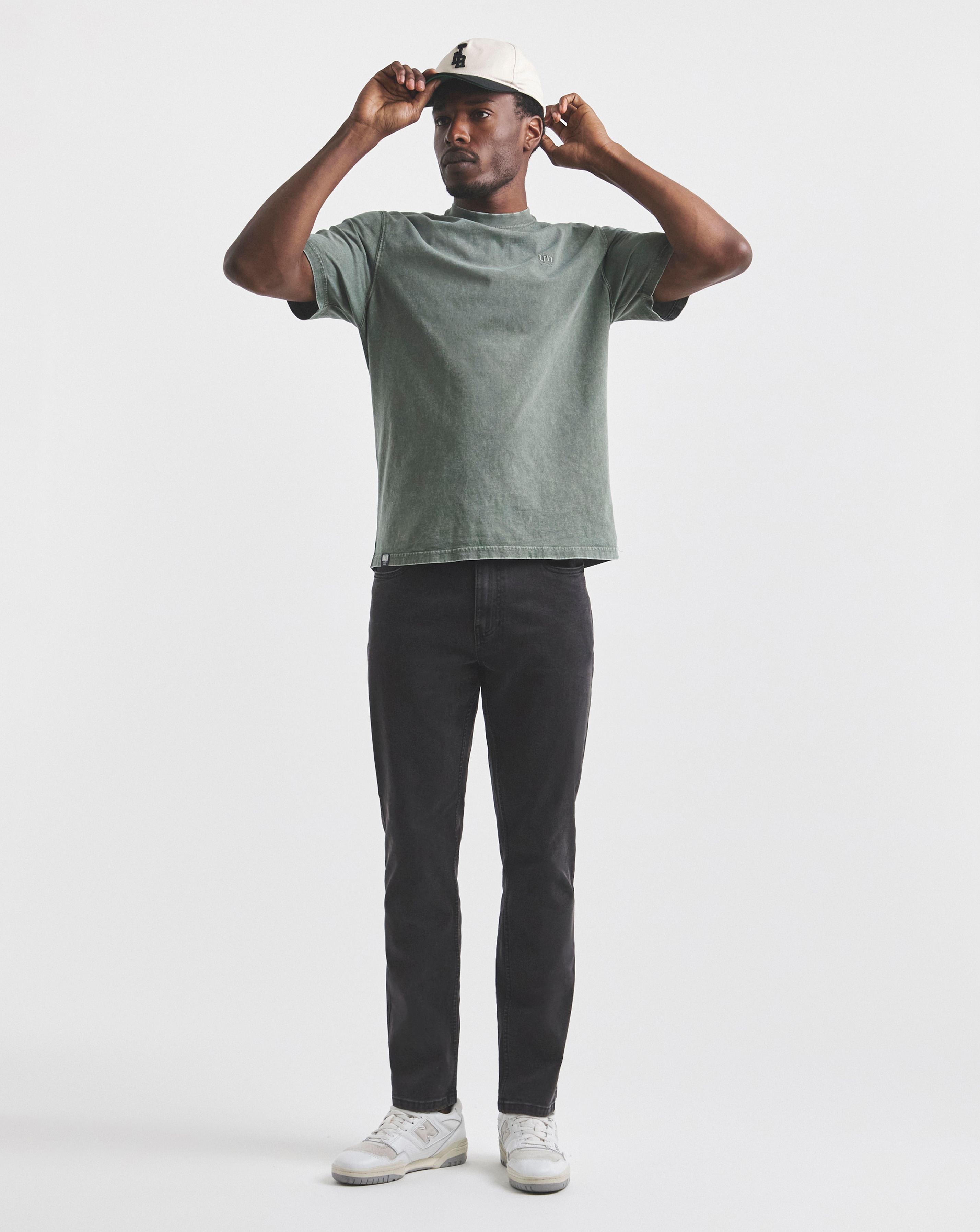 Slim Fit Stretch Jeans Black